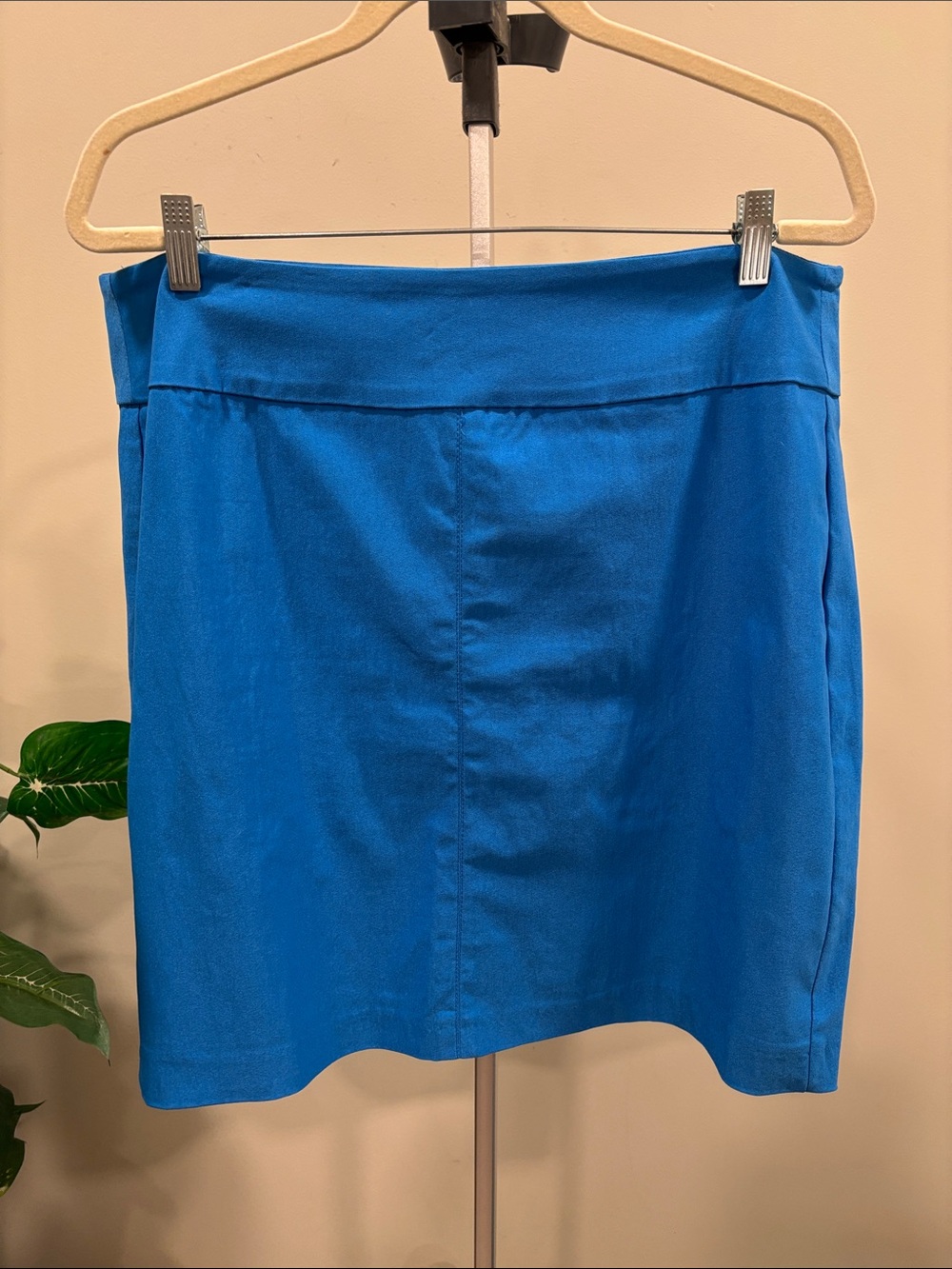 Lulu-B Little Straight Skirt in Deep Sea Blue NWOT